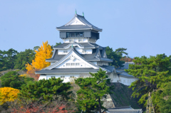 小倉井筒屋2025　新館4F　初冬の小倉城