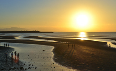 真玉海岸2021　10月-03　干潟とサンロード②