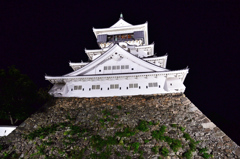 小倉城　白天守閣　夜景