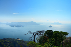 宮島2020　10月　瀬戸内海　獅子岩より