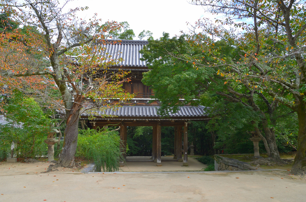 功山寺2018　山門