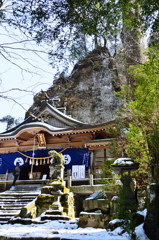 高住神社2022　2月-1　拝殿