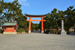 宇佐神宮2020　2月-1　鳥居