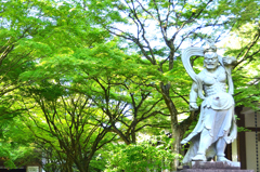 呑山観音寺2023　6月-01　仁王像（阿）