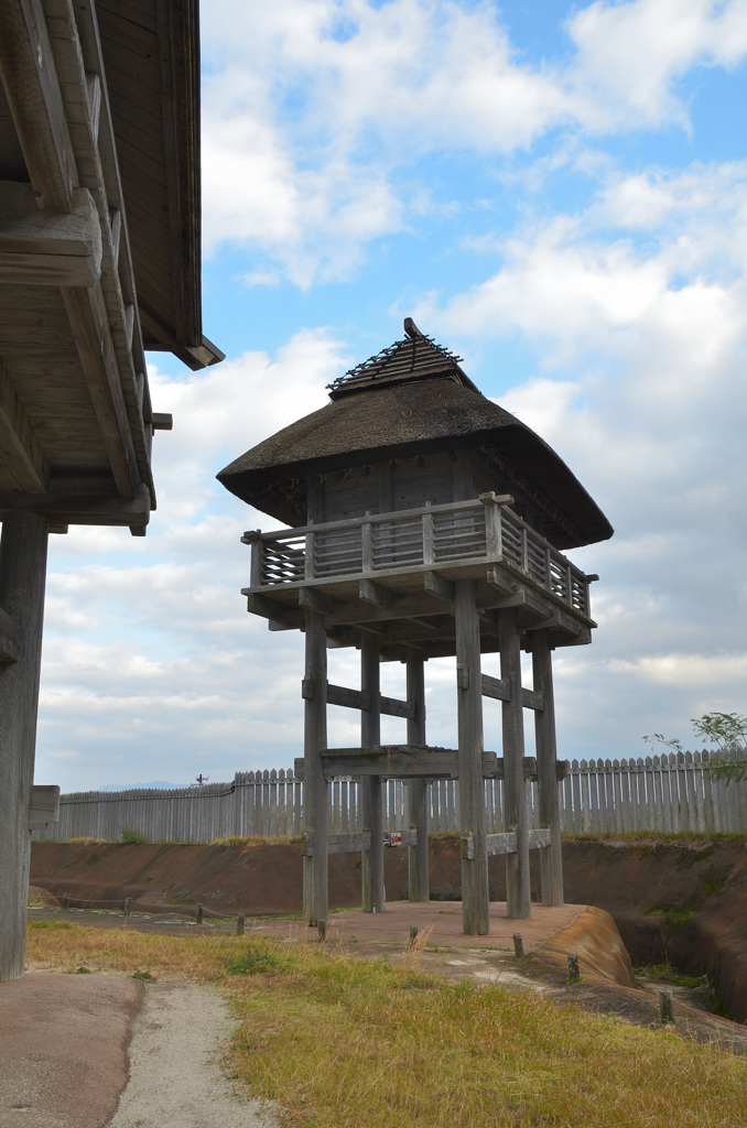 吉野ケ里2019-1　北 内郭　望楼　