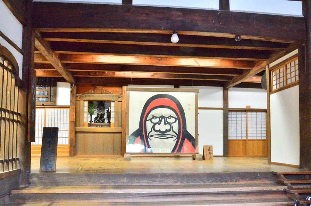 天龍寺2022　7月　庫裏　達磨図