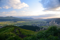 大観峯2018　阿蘇山西側ｶﾙﾃﾞﾗ