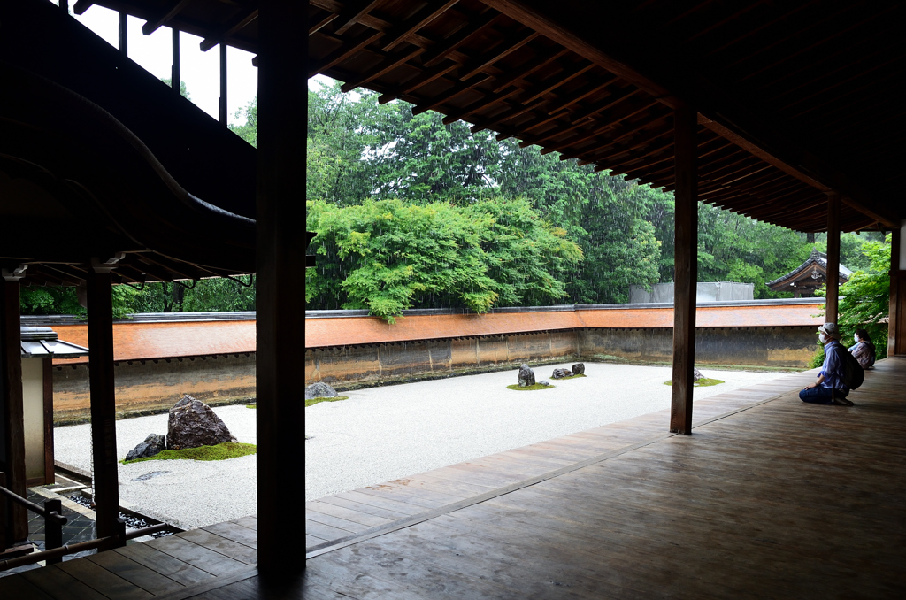 龍安寺2022　7月-1　方丈　石庭