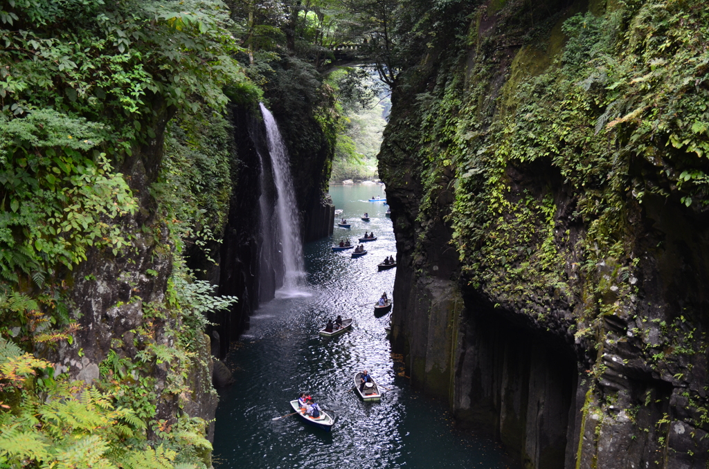 高千穂峡2018　真名井の滝②