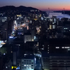 長崎2023　2月-3　新市庁舎　屋上庭園　夜景