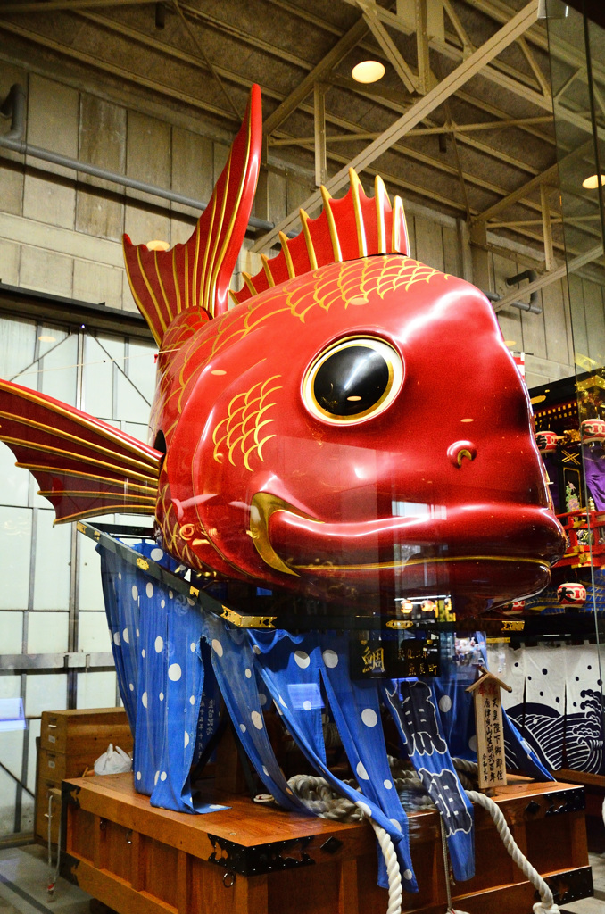 唐津曳山展示場2019　鯛