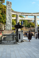 太宰府天満宮2020-1　1月　鳥居