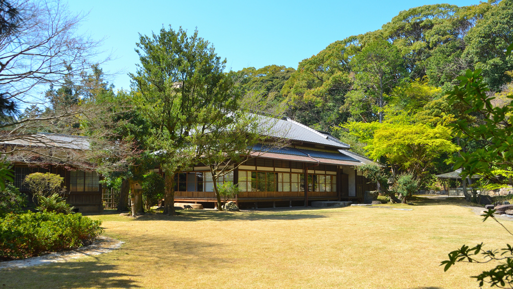 旧安川邸2022　4月-1　和風建屋（大座敷棟）