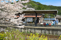 採銅所駅2022-1　案内板