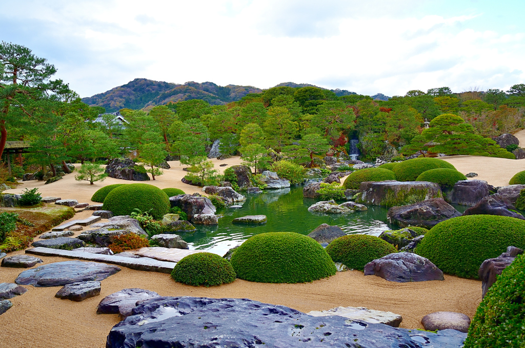 足立美術館2020　11月-4　白砂青松庭①