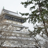 小倉城2023　1月-1　雪化粧