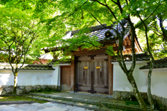 呑山観音寺2023　6月-01　客殿　正門