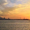 関門海峡2024　秋-01　夕景