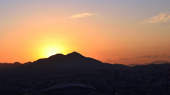 Ｋ市2023　1月-01　夕景