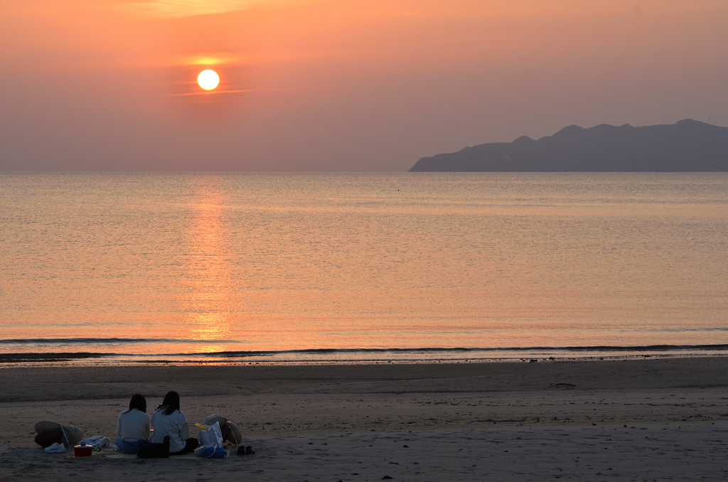 さつき松原2023　3月-1　夕景④