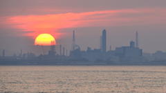 関門海峡2024　9月-01　落日②
