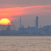 関門海峡2024　9月-01　落日②
