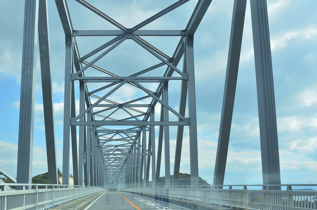 天草2019　車窓より旧1号橋