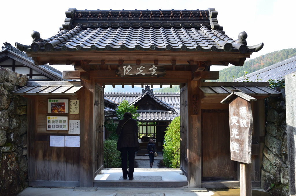 実光院2018-1　門