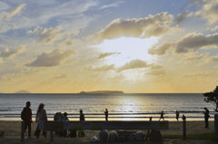 宮地浜2024　9月-01　浜辺