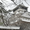 小倉城2023　1月-2　雪化粧①