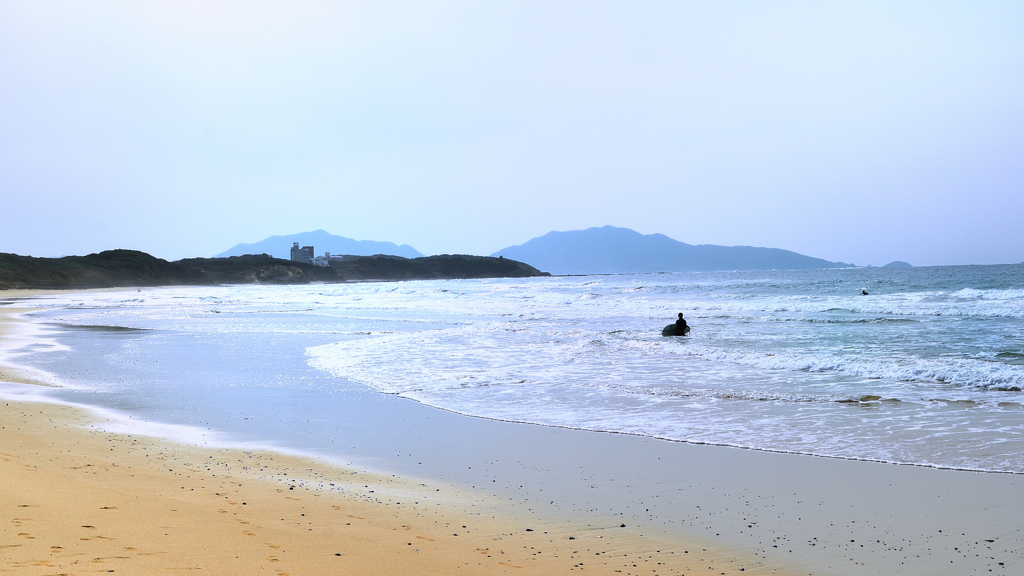 岩屋海岸2021　2月　美しい浜辺①