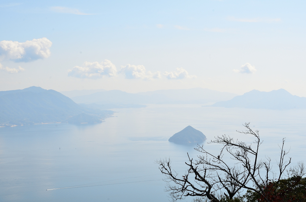 宮島2020　10月　瀬戸内海　弥山山頂より①