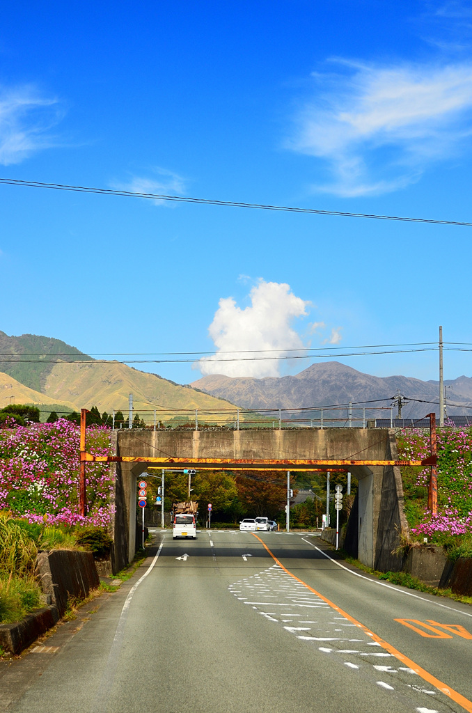 阿蘇山2019　南阿蘇登山道　南阿蘇鉄道