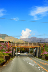 阿蘇山2019　南阿蘇登山道　南阿蘇鉄道