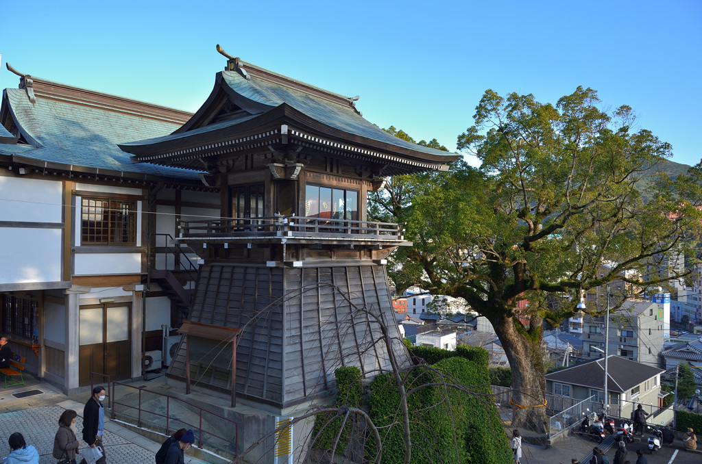 長崎2020　1月　諏訪神社　太鼓楼
