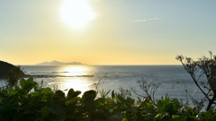 はまゆう公園2022　9月　黄昏の地島
