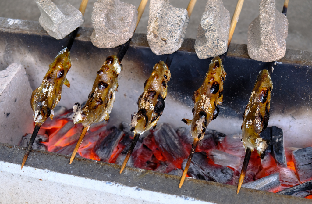 焼けましたよ