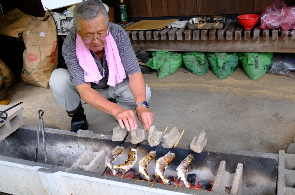 焼けているよ