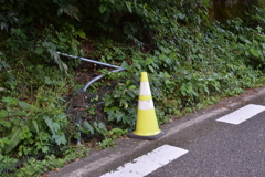 弥彦山スカイライン 事故跡_1