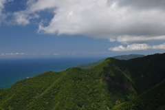 弥彦山スカイラインより