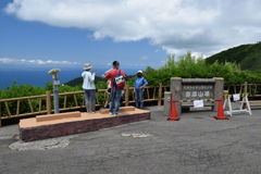 弥彦山スカイラインの弥彦山頂