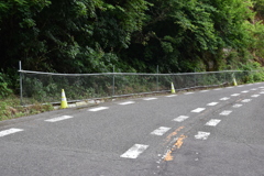 弥彦山スカイラインの事故跡_1-2