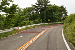 弥彦山スカイライン 事故跡_3-4 佐渡見台脇