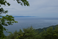 弥彦山スカイライン 佐渡見台_3
