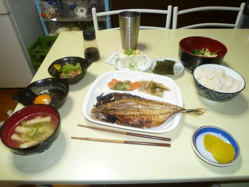 ほっけ定食　20201230