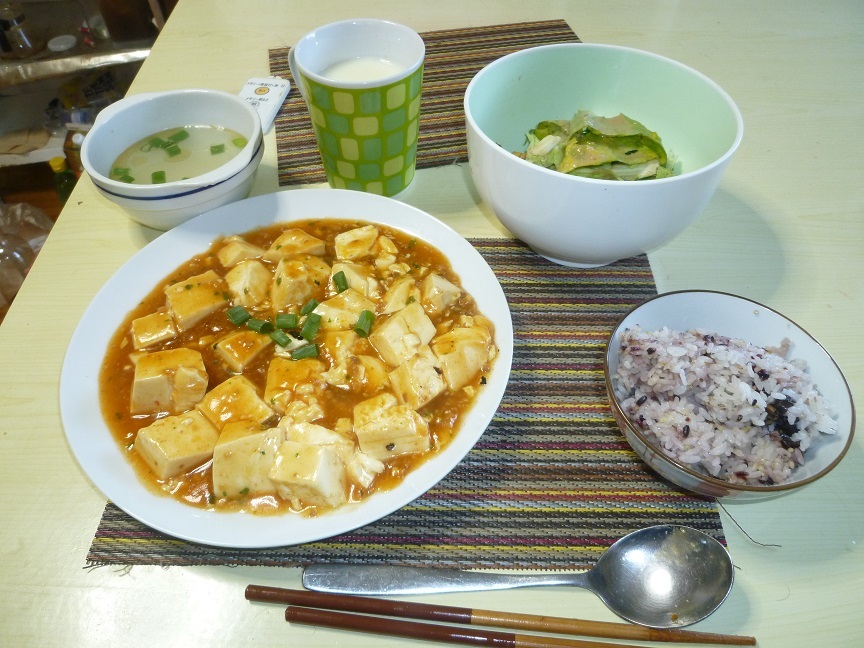 麻婆豆腐　20200622