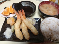 天ぷら定食
