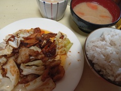 ホイコーロー定食