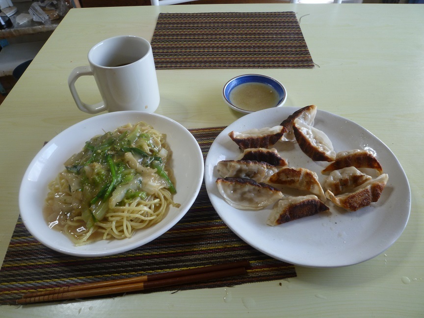 ちゃんぽん　餃子　20201017
