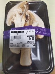 松茸500円見切り品